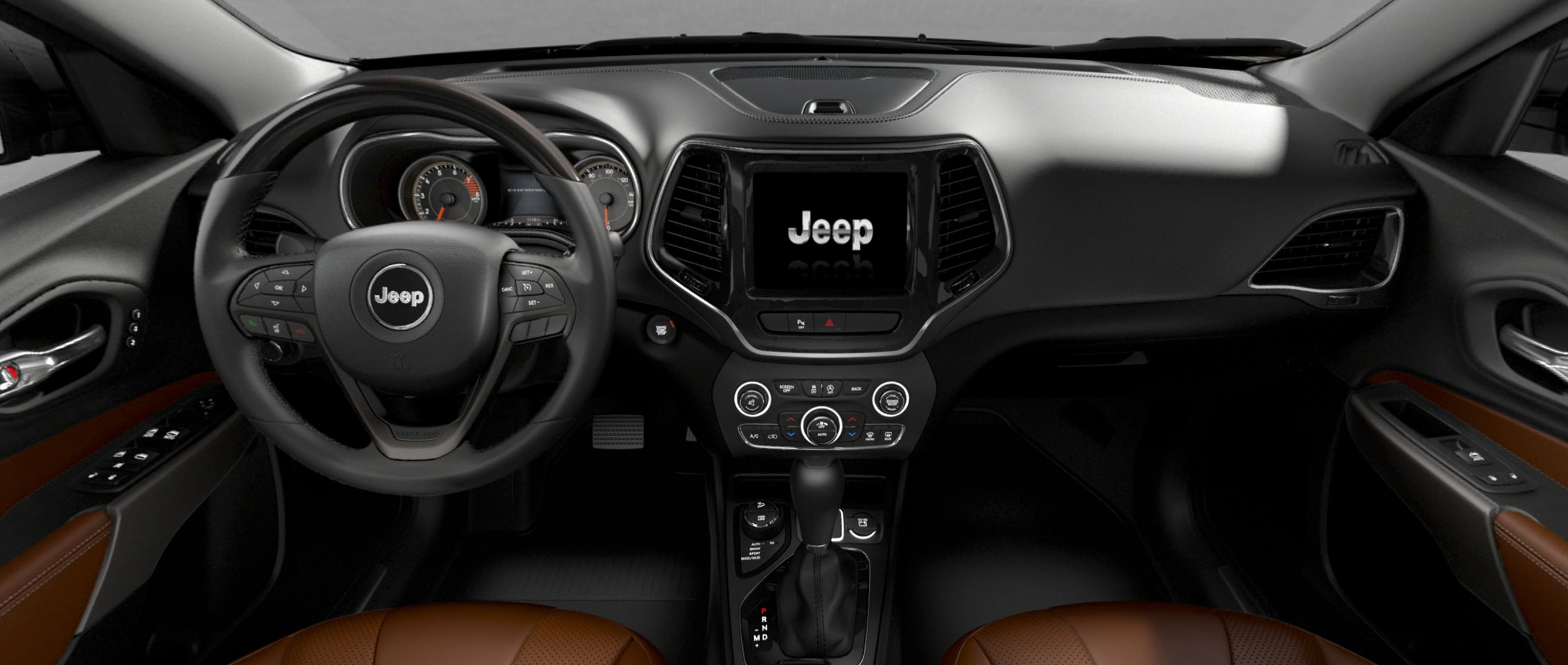 New 2019 Jeep Cherokee Interior Photos and Images