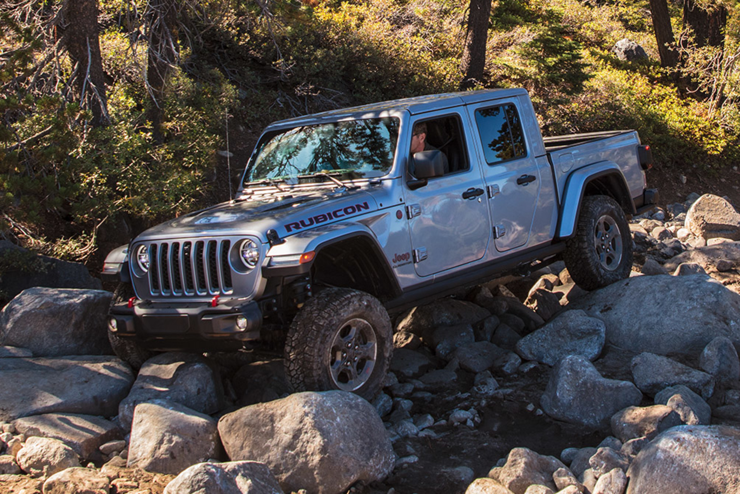 Jeep Wrangler в горах