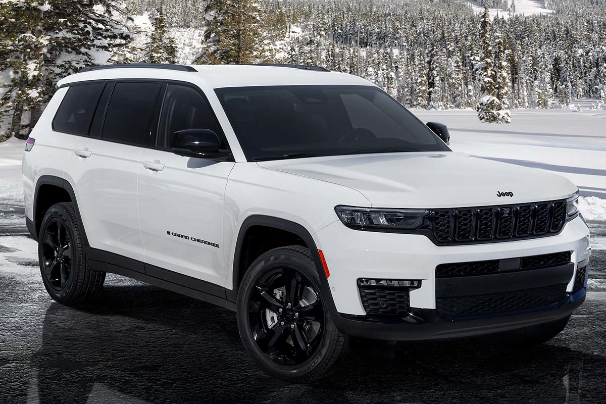 Jeep Grand Cherokee White With Black