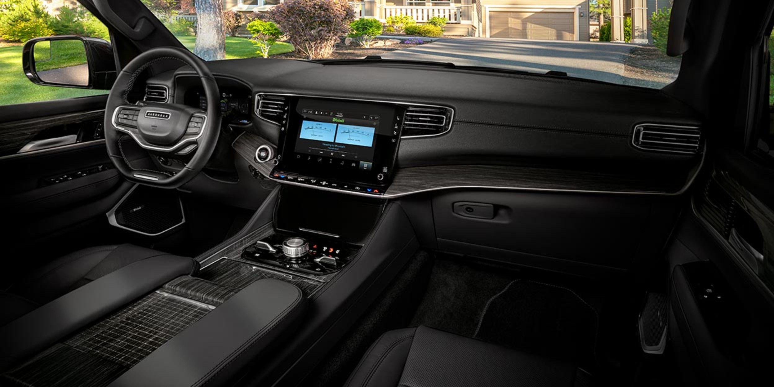 Interior Design Features - 2025 Jeep Wagoneer | Jeep Canada