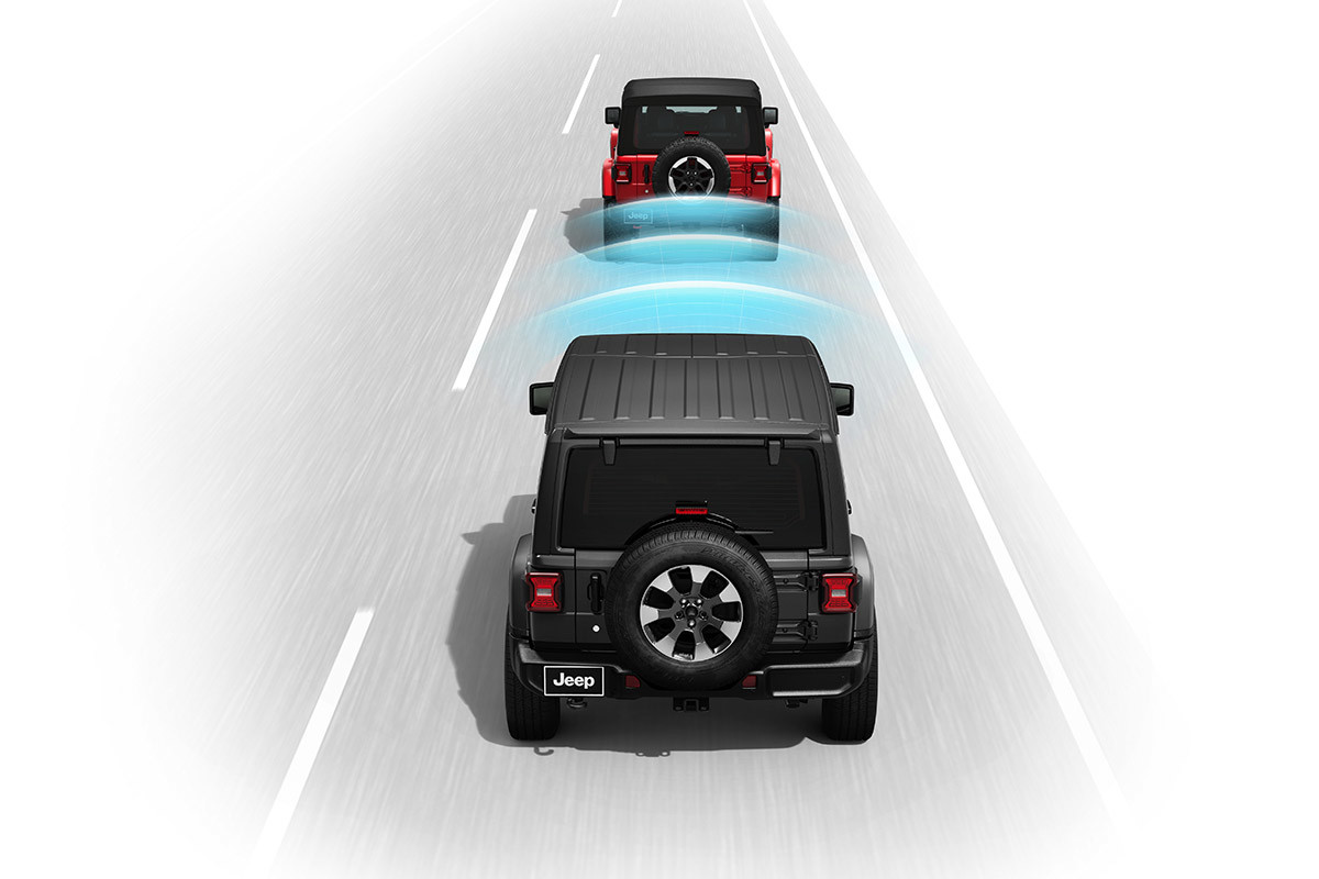 jeep wrangler with adaptive cruise control