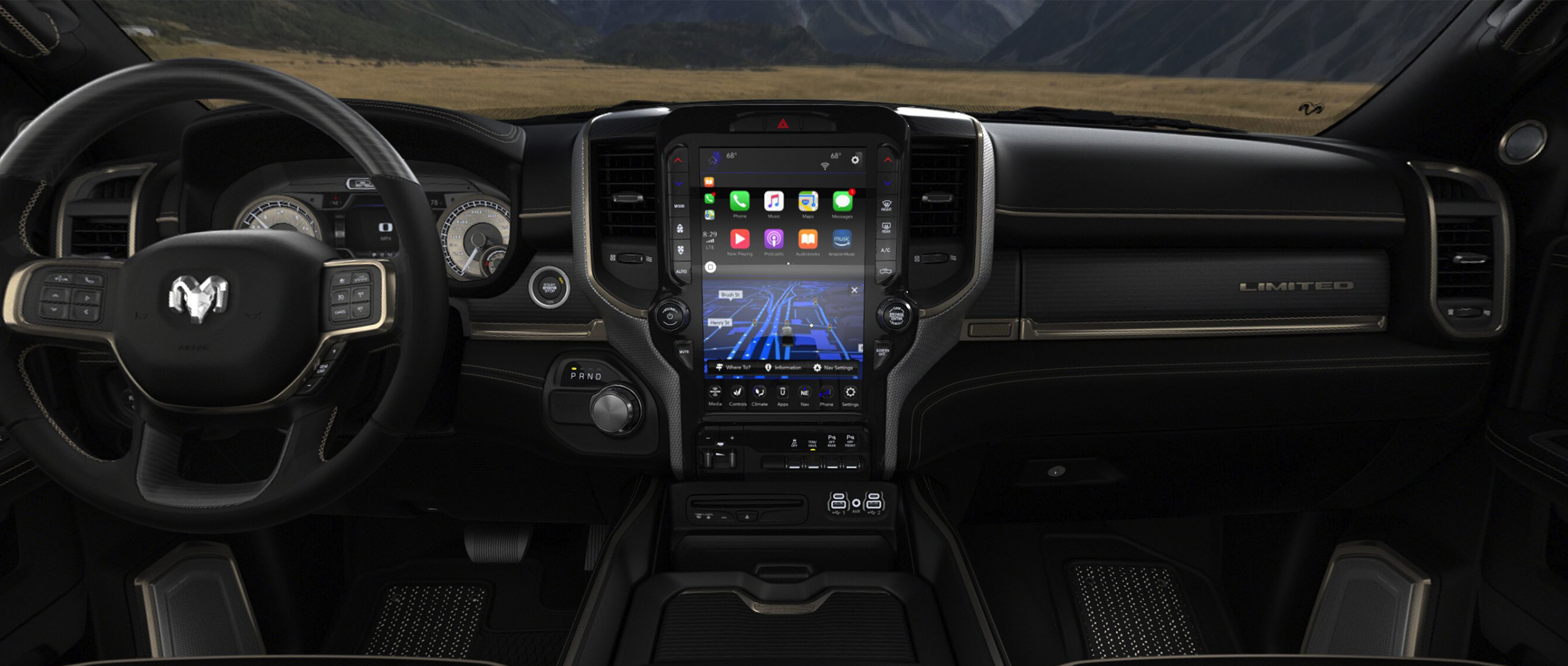 2020 Dodge Ram 3500 Limited Interior - Supercars Gallery