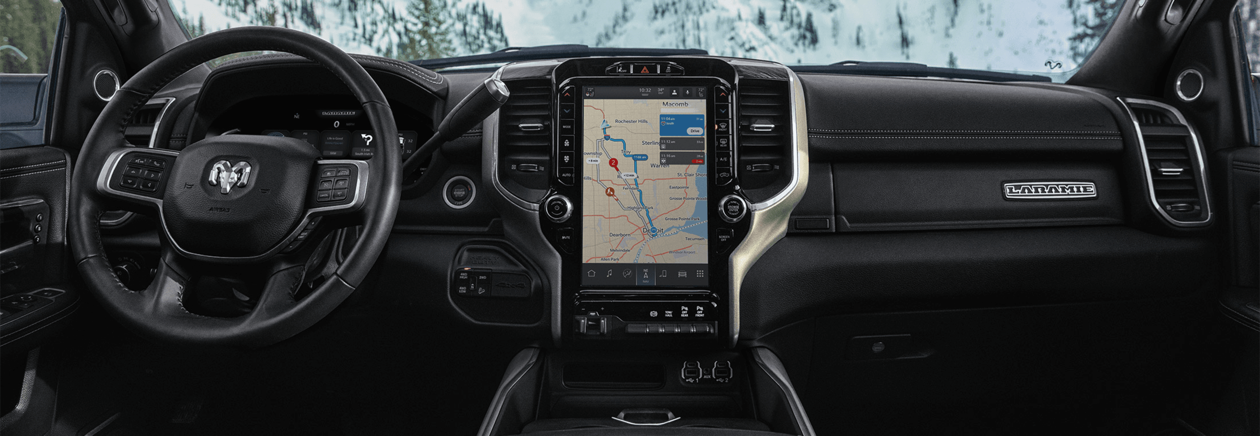 UConnect Entertainment System Navigation Features Ram Canada