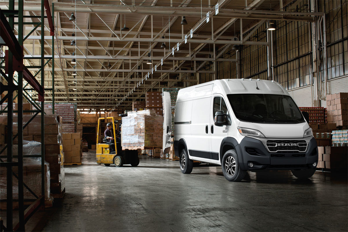 2025 Ram ProMaster Cargo Van Feature Capabilities Ram Canada
