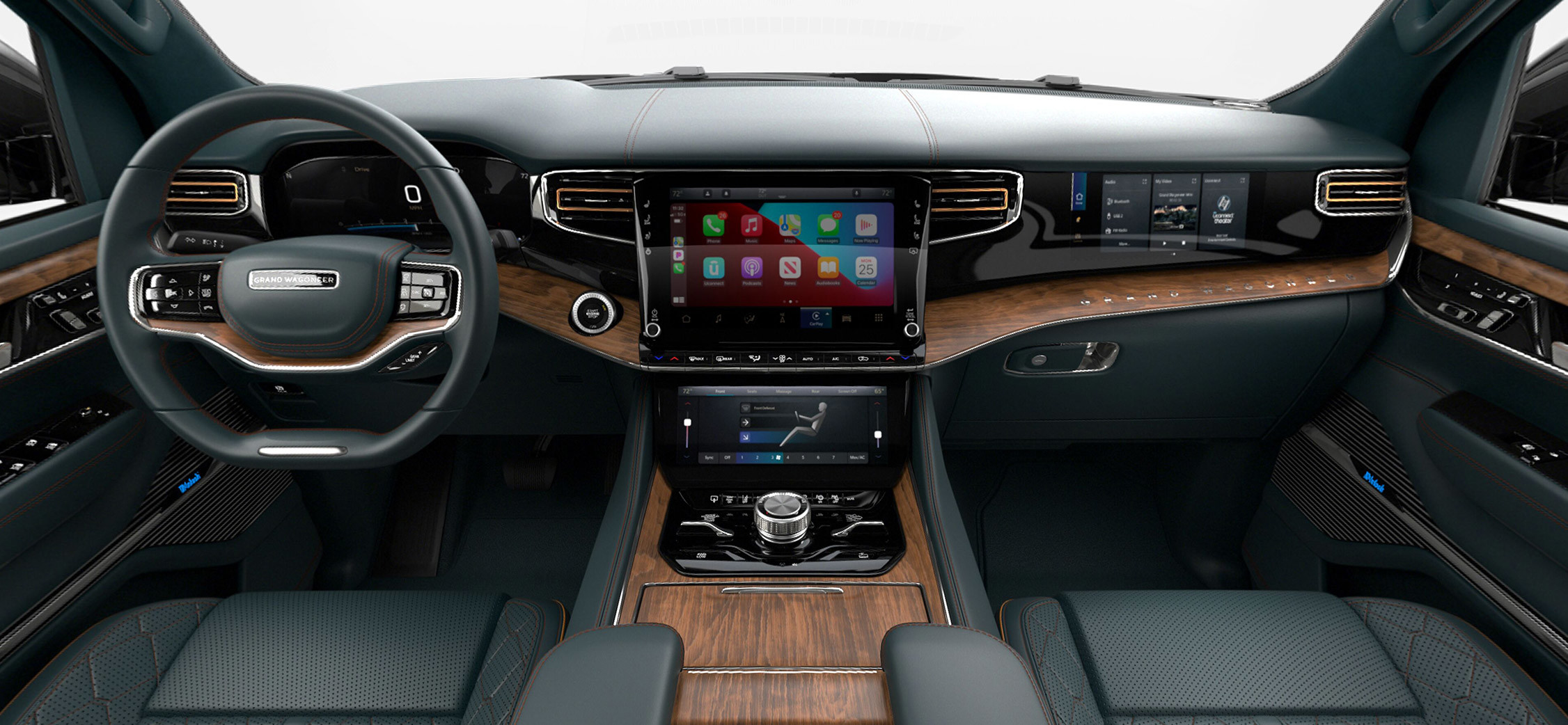 Interior Designs The ALLNEW 2022 Grand Wagoneer